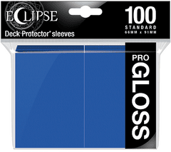 Eclipse Sleeves - Pro Gloss 100ct - Pacific Blue